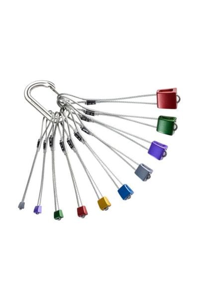 BLACK DIAMOND  Stopper Set #4-13 Silver