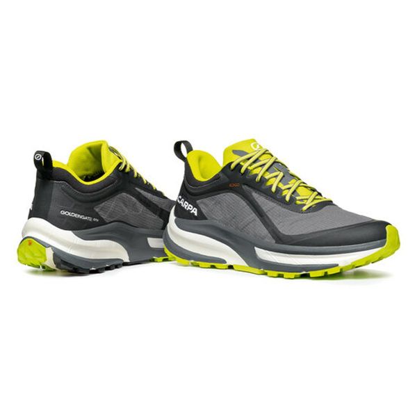 Scarpa Golden Gate ATR Gore-Tex Erkek Koşu Ayakkabısı Anthracite - Lime