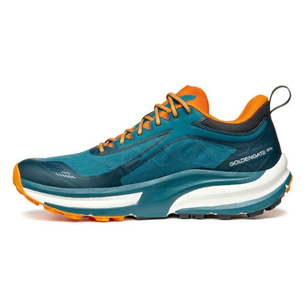 Scarpa Golden Gate ATR Gore-Tex Erkek Koşu Ayakkabısı Petrol - Orange
