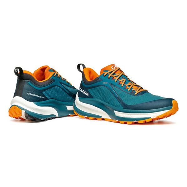 Scarpa Golden Gate ATR Gore-Tex Erkek Koşu Ayakkabısı Petrol - Orange