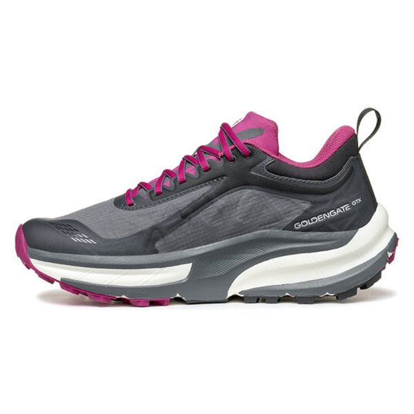 Scarpa Golden Gate ATR Gore-Tex Kadın Koşu Ayakkabısı Anthracite - Magenta