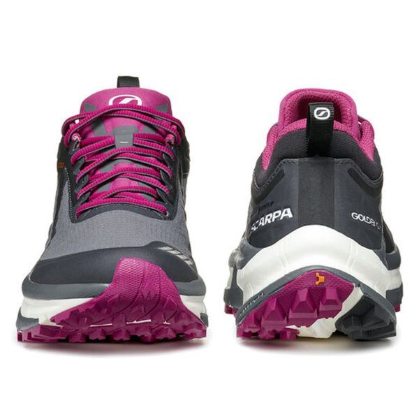 Scarpa Golden Gate ATR Gore-Tex Kadın Koşu Ayakkabısı Anthracite - Magenta