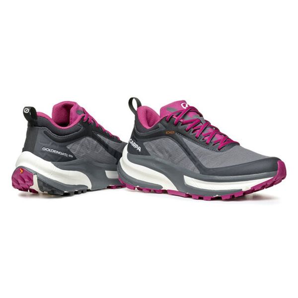 Scarpa Golden Gate ATR Gore-Tex Kadın Koşu Ayakkabısı Anthracite - Magenta