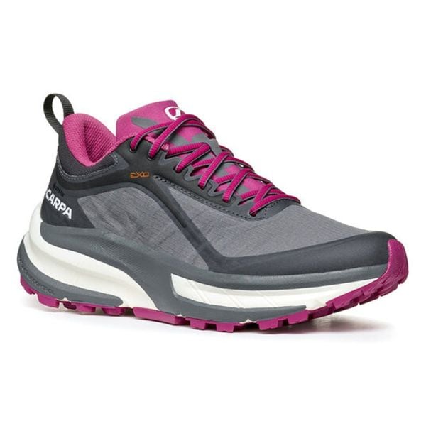 Scarpa Golden Gate ATR Gore-Tex Kadın Koşu Ayakkabısı Anthracite - Magenta