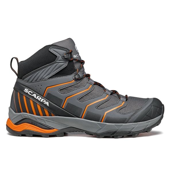 Scarpa Maverick Mid Gore-Tex Erkek Outdoor Bot Iron Gray - Orange