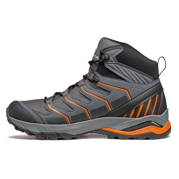 Scarpa Maverick Mid Gore-Tex Erkek Outdoor Bot Iron Gray - Orange