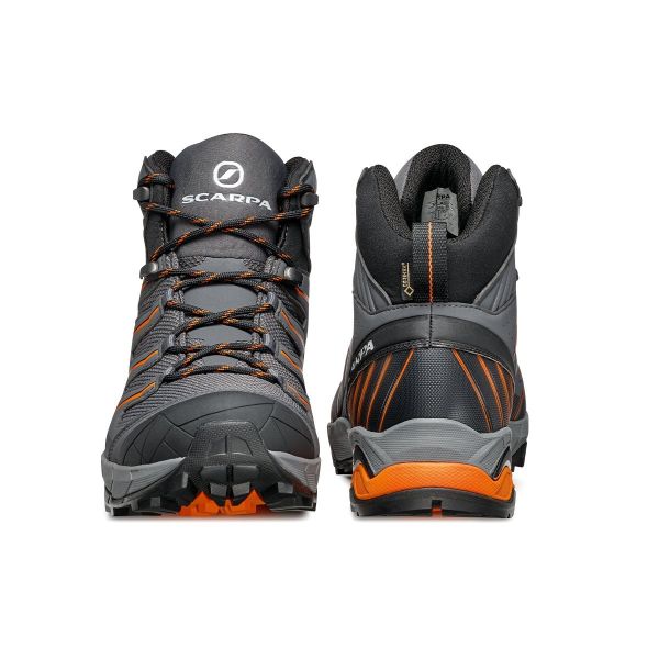 Scarpa Maverick Mid Gore-Tex Erkek Outdoor Bot Iron Gray - Orange