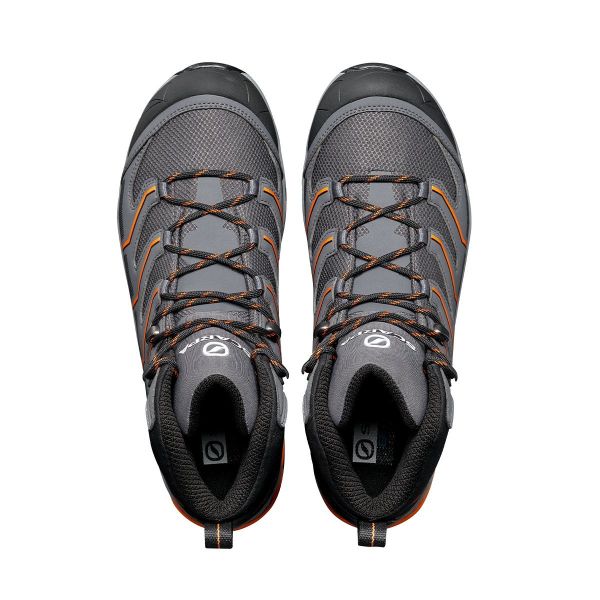 Scarpa Maverick Mid Gore-Tex Erkek Outdoor Bot Iron Gray - Orange