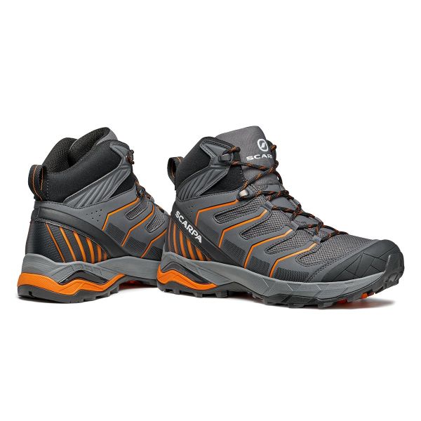 Scarpa Maverick Mid Gore-Tex Erkek Outdoor Bot Iron Gray - Orange
