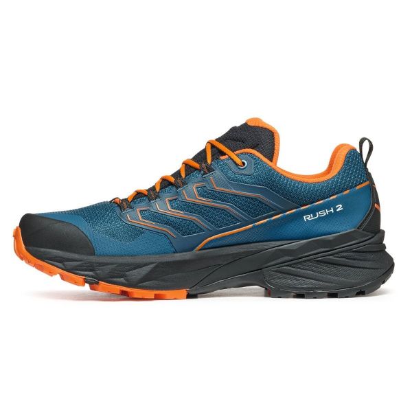 Scarpa Rush 2 Gore-Tex Koşu Ayakkabısı Cosmic Blue - Orange