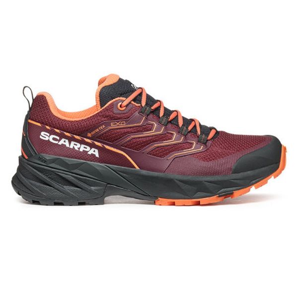 Scarpa Rush 2 Gore-Tex WMN Kadın Koşu Ayakkabısı Burgundy - Dusty Orange
