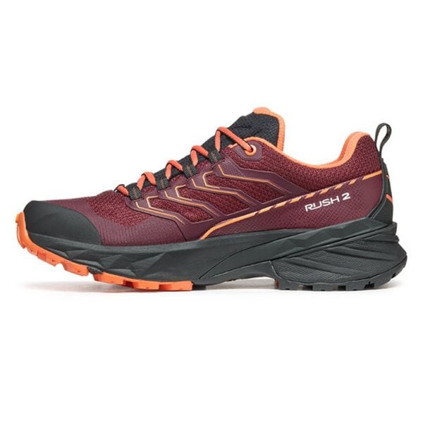 Scarpa Rush 2 Gore-Tex WMN Kadın Koşu Ayakkabısı Burgundy - Dusty Orange