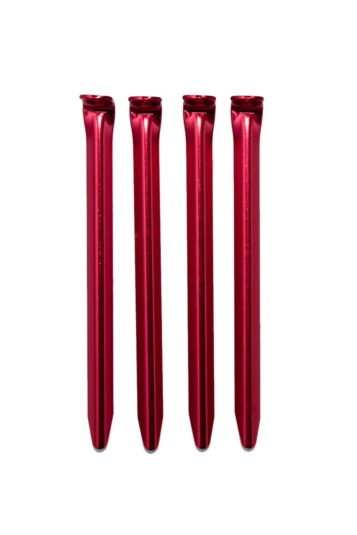 ALPINIST Alüminyum 6061 Çadır Kazığı 18cm Kırmızı kırmızı