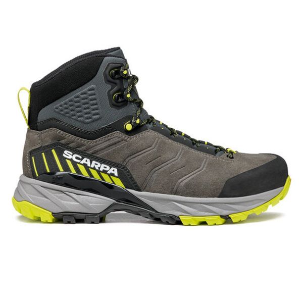 Scarpa Rush TRK Gore-Tex Erkek Outdoor Bot Titanium - Lime