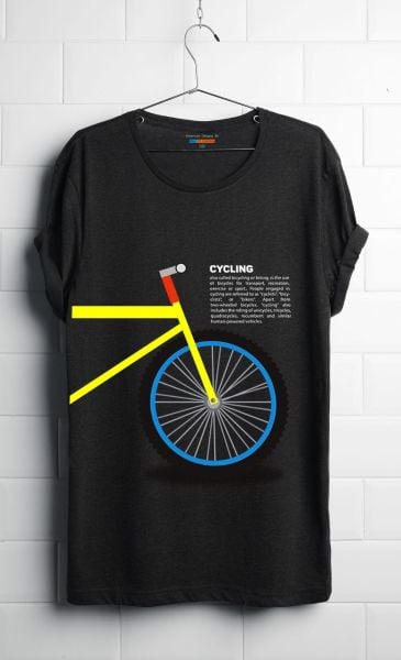 Milo Netto T-shirt - Siyah Bisiklet