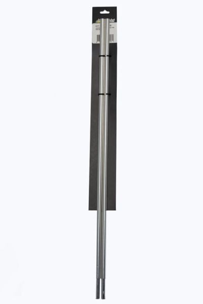 ALPINIST  Alüminyum Çadır Polü 50X11mm Gümüş