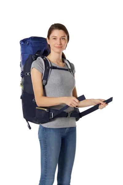 Deuter Aircontact Lite 35 + 10 SL Kadın Sırt Çantası indigo-navy