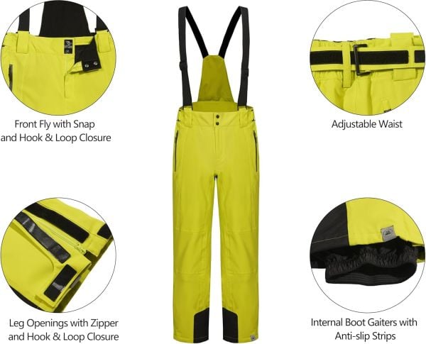 Mapamyumco Kayak Pantolonu - Sarı