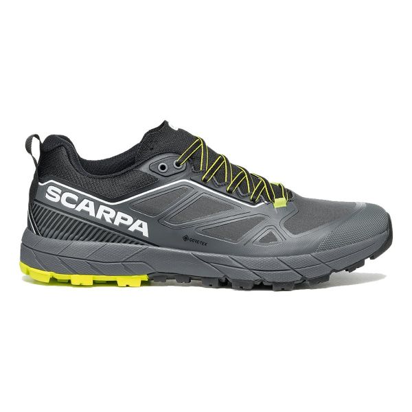 Scarpa Rapid Gore-Tex Erkek Koşu Ayakkabısı Anthracite - Alpine Green