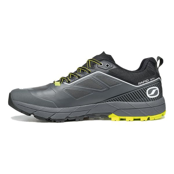 Scarpa Rapid Gore-Tex Erkek Koşu Ayakkabısı Anthracite - Alpine Green