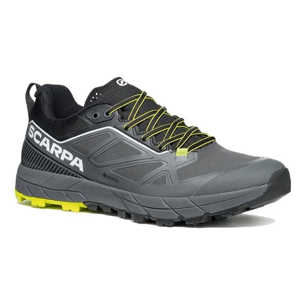Scarpa Rapid Gore-Tex Erkek Koşu Ayakkabısı Anthracite - Alpine Green