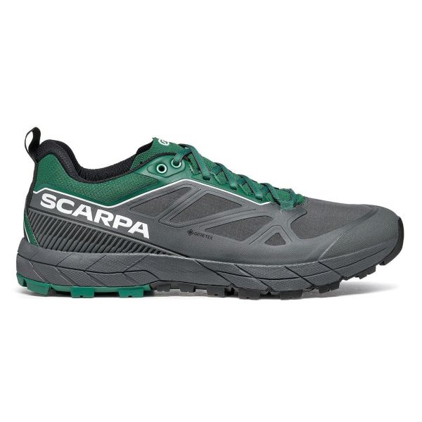 Scarpa Rapid Gore-Tex Erkek Koşu Ayakkabısı Anthracite - Alpine Green