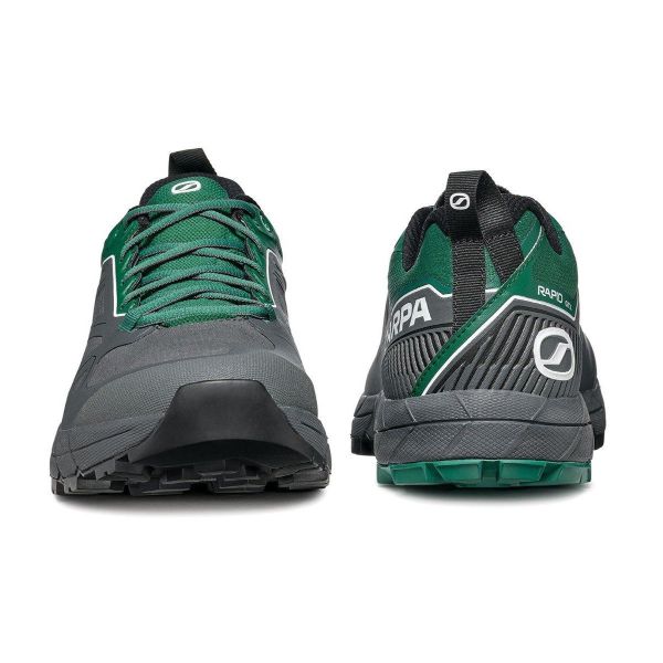 Scarpa Rapid Gore-Tex Erkek Koşu Ayakkabısı Anthracite - Alpine Green