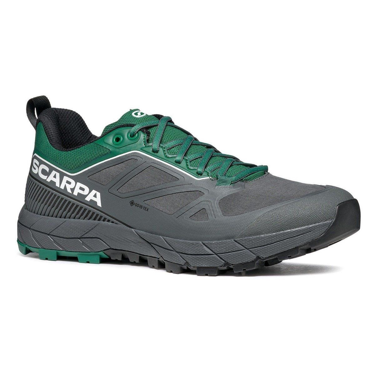 Scarpa Rapid Gore-Tex Erkek Koşu Ayakkabısı Anthracite - Alpine Green