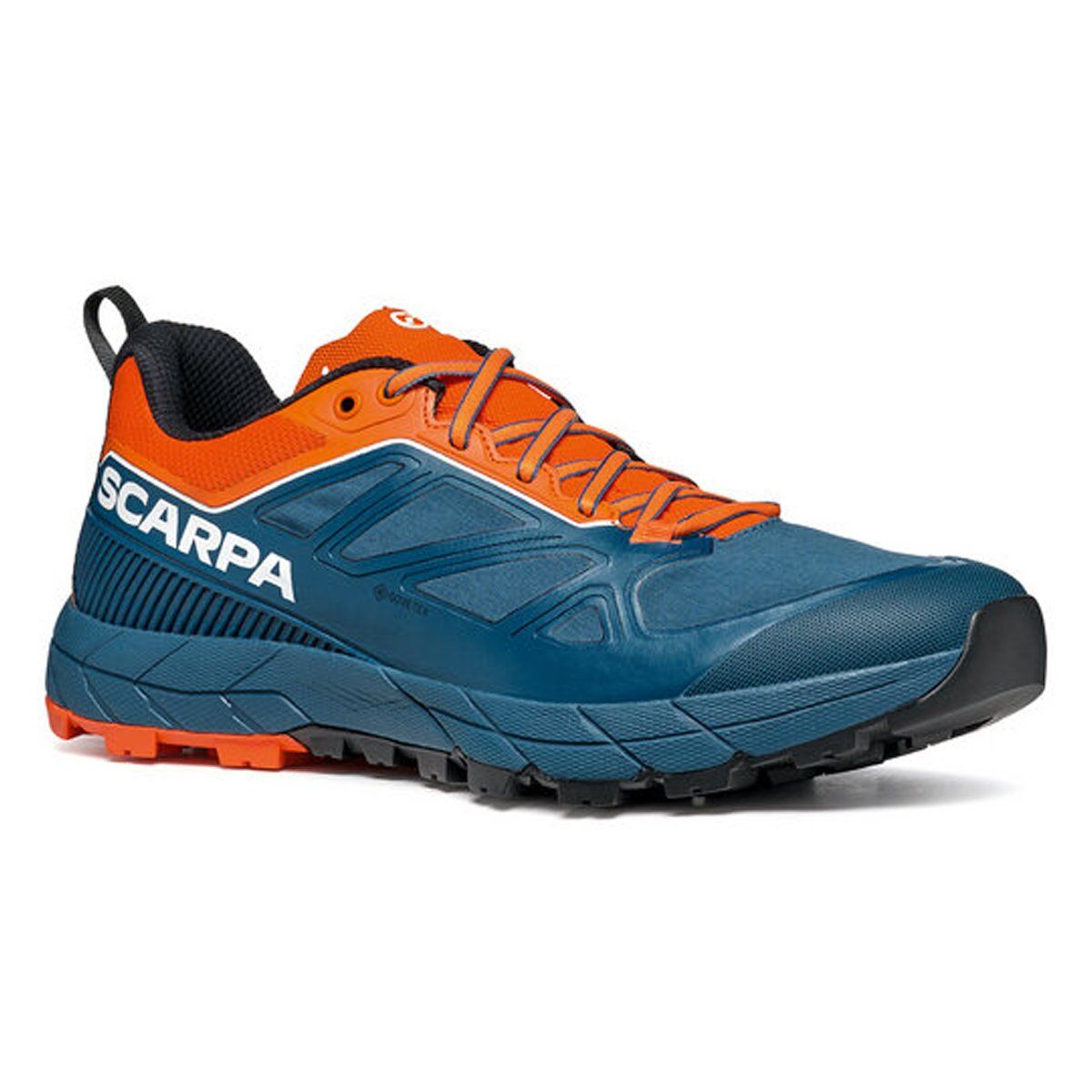 Scarpa Rapid Gore-Tex Erkek Koşu Ayakkabısı Cosmic Blue - Orange