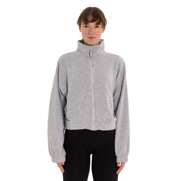 Inguz Dik Yaka Fermuarlı Sweatshirt