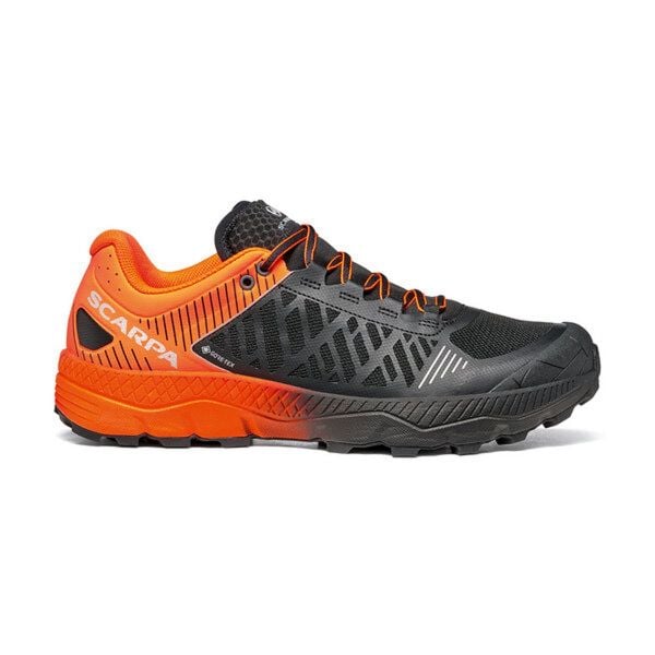 Scarpa Spin Ultra Gore-Tex Erkek Koşu Ayakkabısı ORANGE FLUO-BLACK