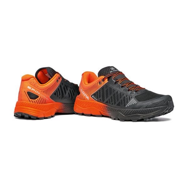 Scarpa Spin Ultra Gore-Tex Erkek Koşu Ayakkabısı ORANGE FLUO-BLACK