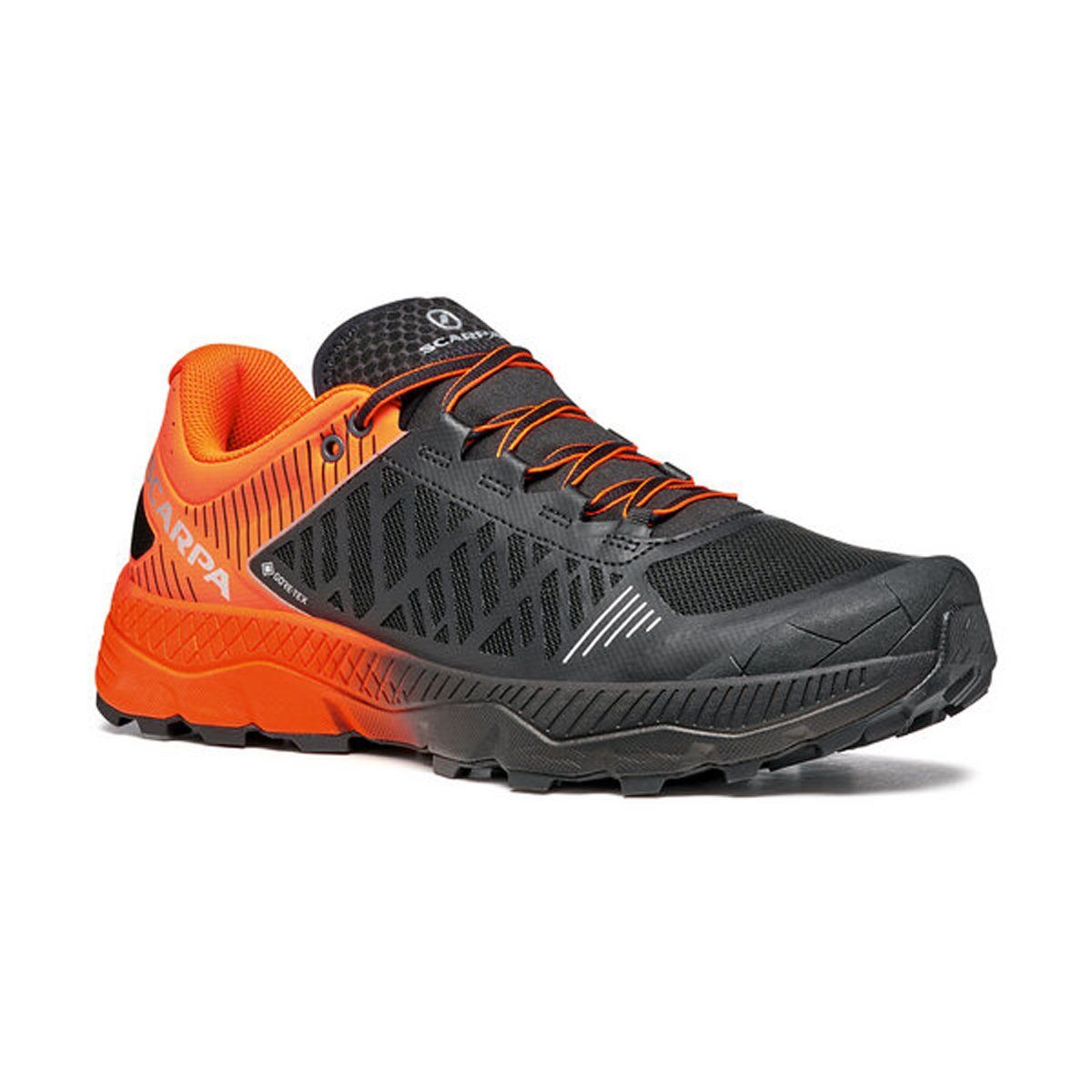 Scarpa Spin Ultra Gore-Tex Erkek Koşu Ayakkabısı ORANGE FLUO-BLACK