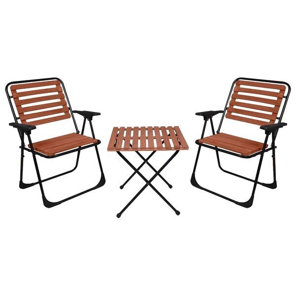 Ergan Outdoor Ahşap Masa Sandalye Takımı