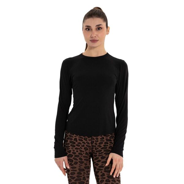 Inguz Uzun Kollu Basic Modal Yoga T-Shirt