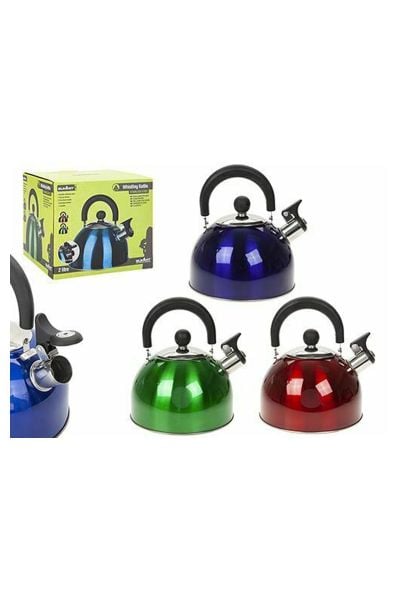 Summit Su Isıtıcıs 2 Litre / Whistling Kettle with Colour Coating 2 Litre high risk red