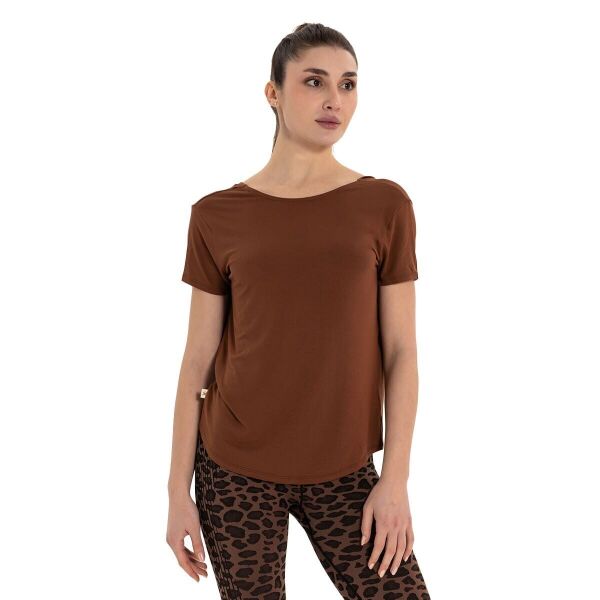 Inguz Sırt Detay Modal Yoga T-Shirt