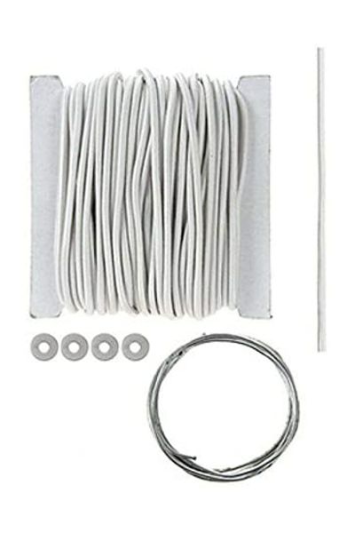 Summit Shock Cord Kit Çadır Direkleri Tamir Kiti white