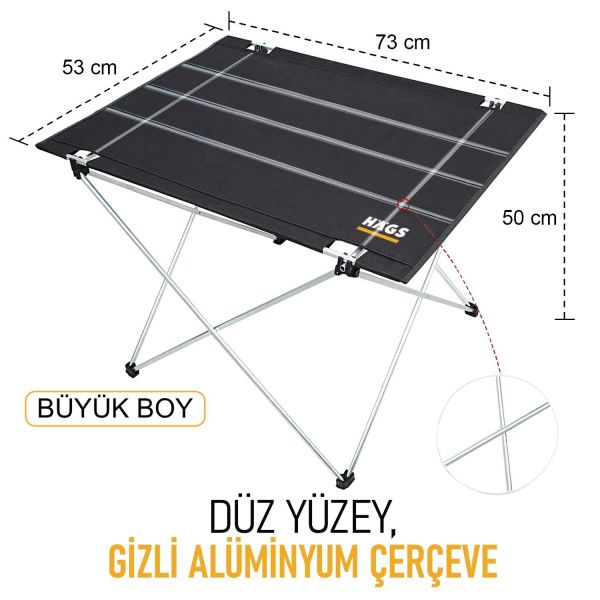 Hags Ultralight Katlanabilir Kamp Masası