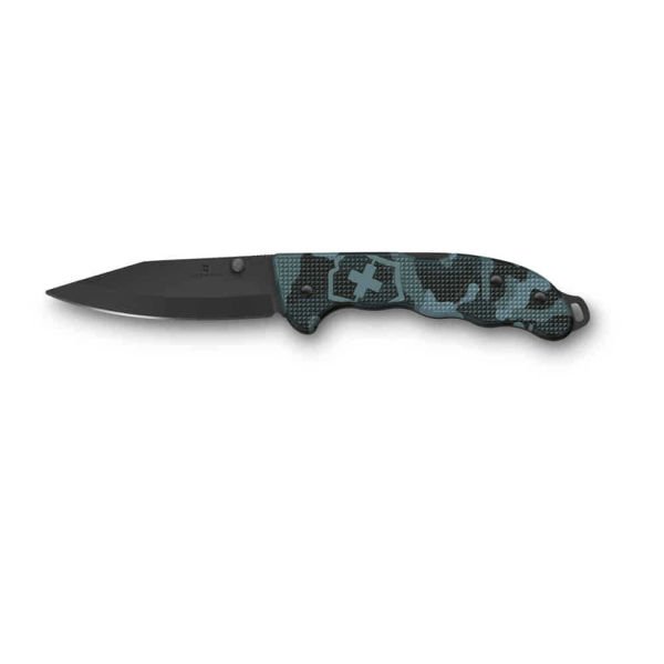 Victorinox 0.9425.DS222 Evoke BSH Alox Çakı, Mavi Kamuflaj