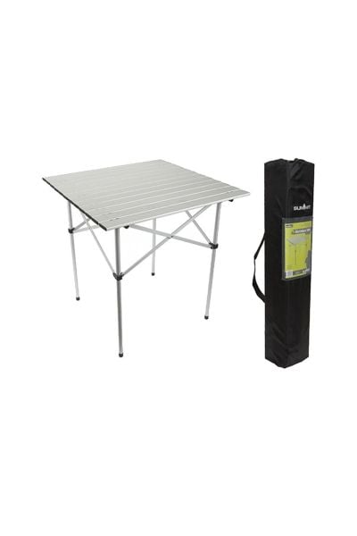Summit Roll Top Alu 70x70 Kamp Piknik Masası Alu
