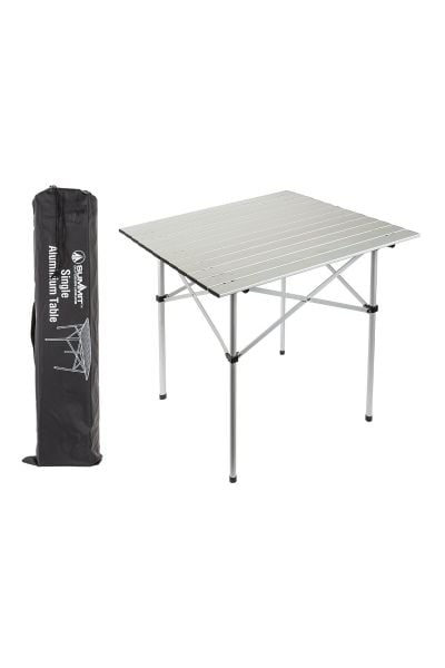 Summit Roll Top Alu 70x70 Kamp Piknik Masası Alu