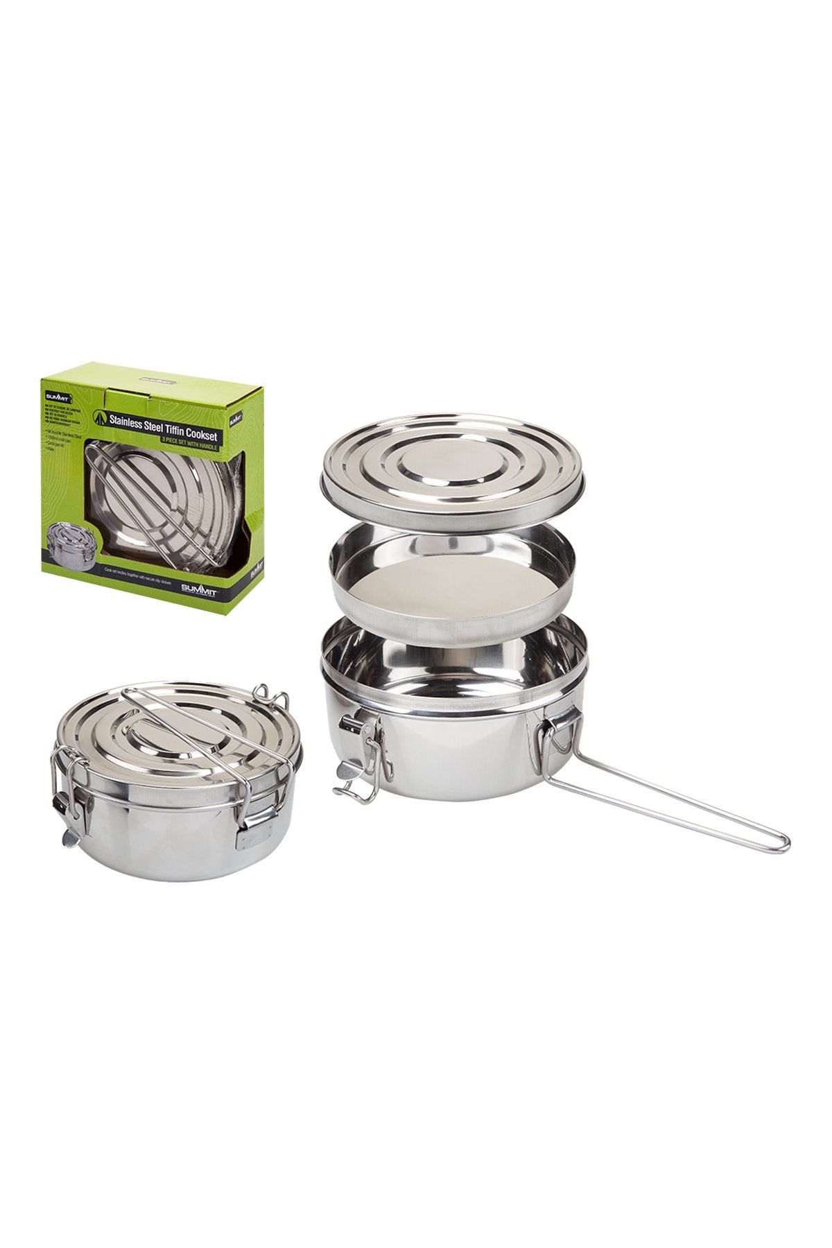 Summit Paslanmaz Çelik 1200ml.Yemek Seti Alu