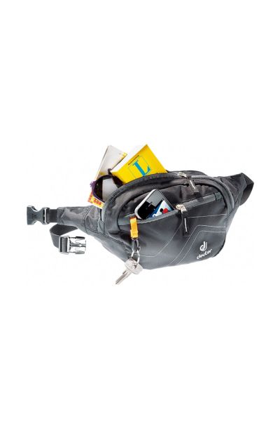 DEUTER Belt I Bel Çantası Black-Anthracite