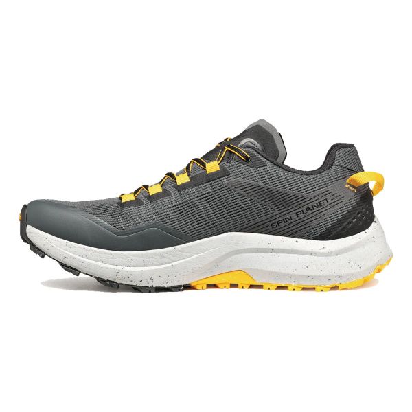 Scarpa Spin Planet Erkek Koşu Ayakkabısı Anthracite - Saffron