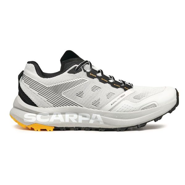 Scarpa Spin Planet Erkek Koşu Ayakkabısı White - Saffron
