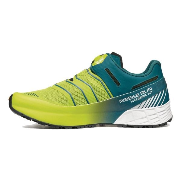 Scarpa Ribelle Run Kalibra HT Erkek Koşu Ayakkabısı Lime Green - Deep Lagoon