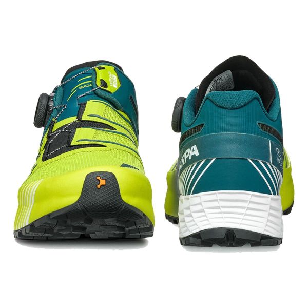 Scarpa Ribelle Run Kalibra HT Erkek Koşu Ayakkabısı Lime Green - Deep Lagoon