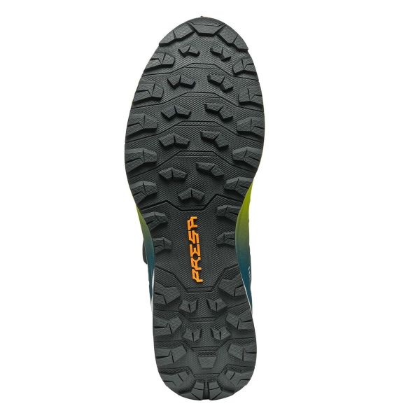 Scarpa Ribelle Run Kalibra HT Erkek Koşu Ayakkabısı Lime Green - Deep Lagoon