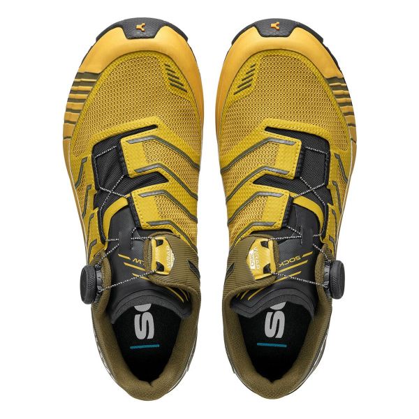Scarpa Ribelle Run Kalibra HT Erkek Koşu Ayakkabısı Oil Yellow - Ivy Green